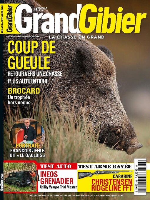 Title details for Grand Gibier by Reworld Media Magazines - Available